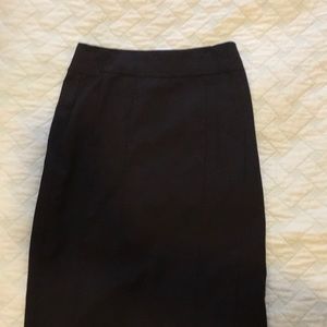 H&M Black pencil skirt